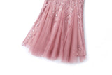 Wynona Plus Size Pink Evening Dress