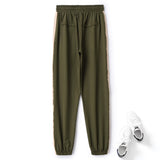 Plus Size Exercise Jogger Track Pants - Back