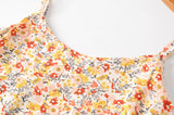 Plus Size Floral Dress and Cardigan Set