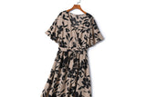 Plus Size Floral Maxi Dress