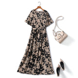 Plus Size Floral Maxi Dress