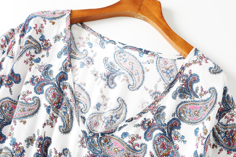 Danelle Plus Size White Floral Maxi Dress