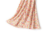 Carina Plus Size Vintage Floral Midi Dress