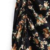 Irie Plus Size Square Neck Floral Midi Dress