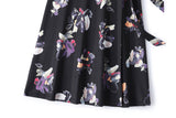 Daleysa Plus Size Floral Wrap Maxi Dress