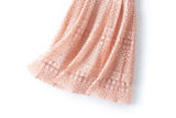 Queen Plus Size Pink Lace Formal Dress