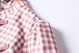 Plus Size Gingham Cheongsam