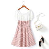 Garcelle Plus Size Gingham Checks Dress