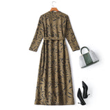 Emilia Plus Size Green Wrap Dress