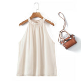 Plus Size Halter Blouse