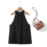 Plus Size Halter Blouse