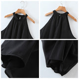 Plus Size Halter Blouse