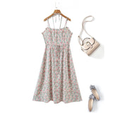 Plus Size Halter Vintage Floral Dress