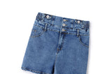 Jamie Plus Size Highwaist Denim Shorts