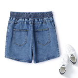 Jamie Plus Size Highwaist Denim Shorts