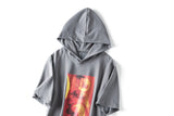 Celia Plus Size Graphic Hoodie T Shirt Top