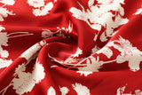 Madalene Plus Size Japanese Floral Wrap Midi Dress