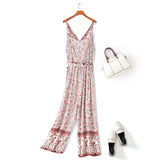 Dulcie Plus Size Boho Jumpsuit - back view