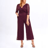 Azalea Plus Size Lace Jumpsuit