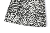 Teegan Plus Size Leopard Mini Skirt