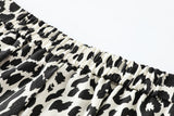 Teegan Plus Size Leopard Mini Skirt