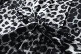 Dasha Plus Size Leopard Print Wrap Midi Dress