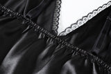 Soraya Plus Size Sexy Lingerie Babydoll Chemise Slip Dress with Matching G String Panty