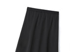 Waylen Plus Size Black Midi Skirt