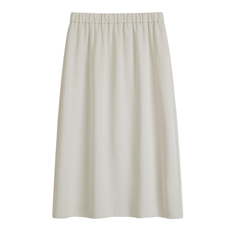 Plus Size Midi Skirt