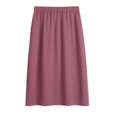 Plus Size Midi Skirt