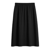 Plus Size Midi Skirt