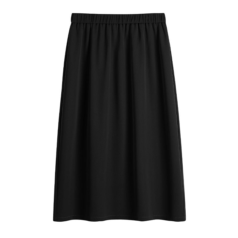 Plus Size Midi Skirt