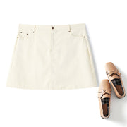 plus size mini skirt