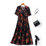 Plus Size Natural Midi Dress