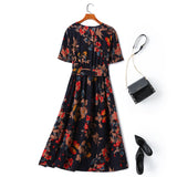 Sharon Plus Size Natural Midi Dress