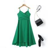 Plus Size Party Midi Dress