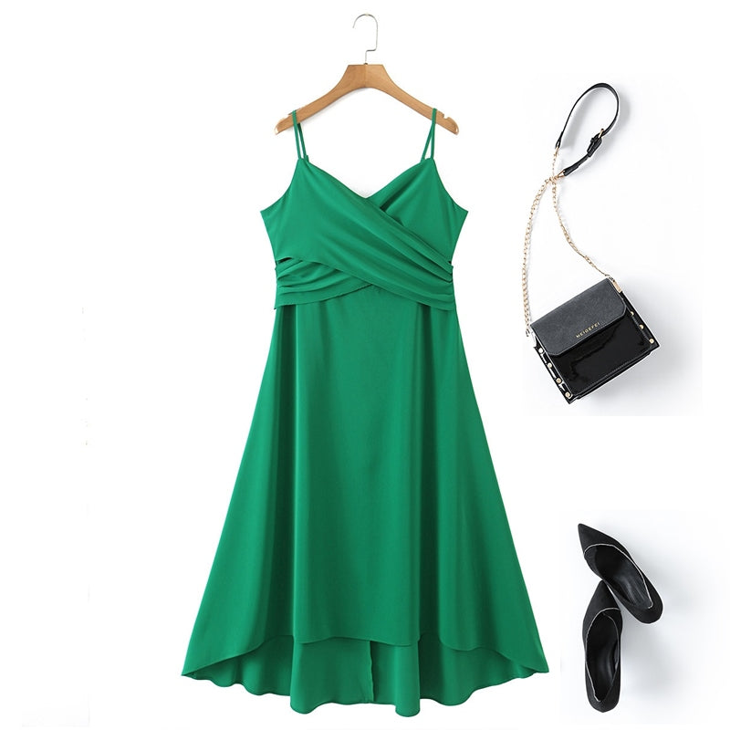 Plus Size Party Midi Dress