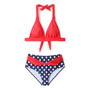 plus size pin up bikini
