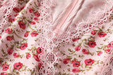 Danna Plus Size Pink Floral Midi Dress