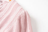 Plus Size Pink Midi Dress