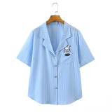 Plus Size Pocket Shirt Blouse