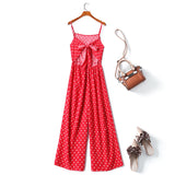 Aster Plus Size Polka Dots Jumpsuit