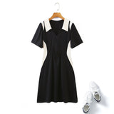 Plus Size Polo T Dress