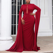 Plus Size Red Gown