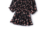 Plus Size Scrunch Floral Top