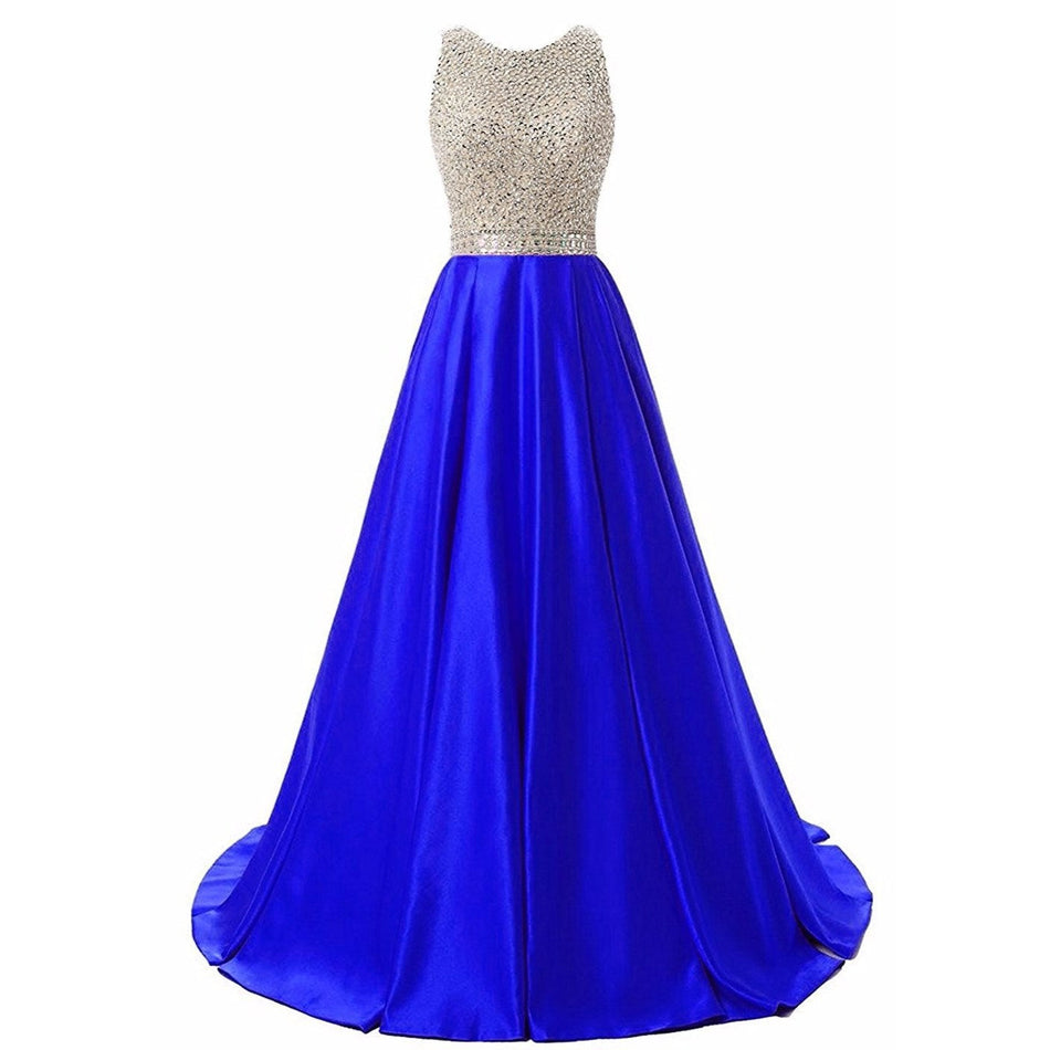 Plus Size Sequin Evening Dress