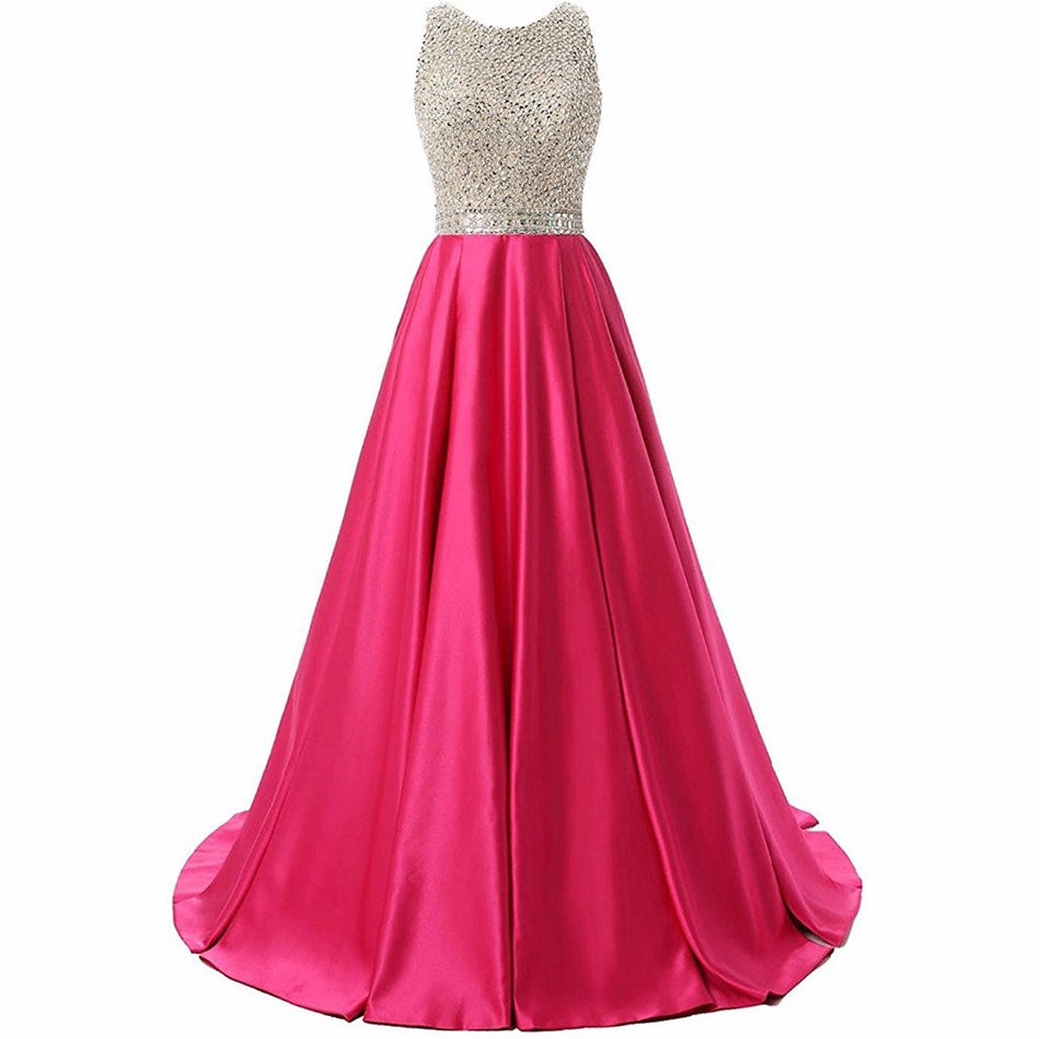 Plus Size Sequin Gown