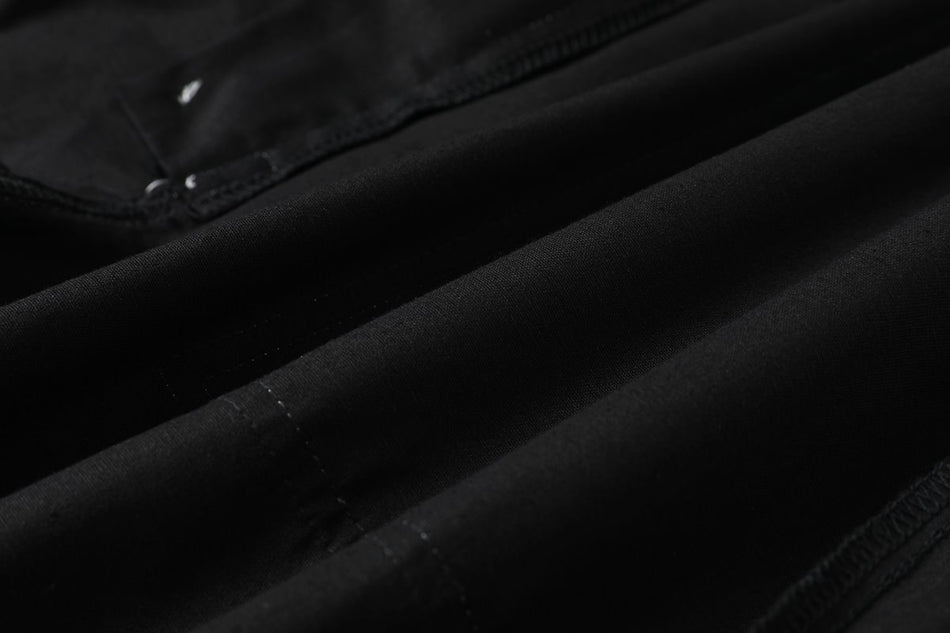 Olena Plus Size Black Shorts