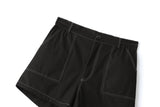 Olena Plus Size Black Shorts