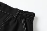 Olena Plus Size Black Shorts